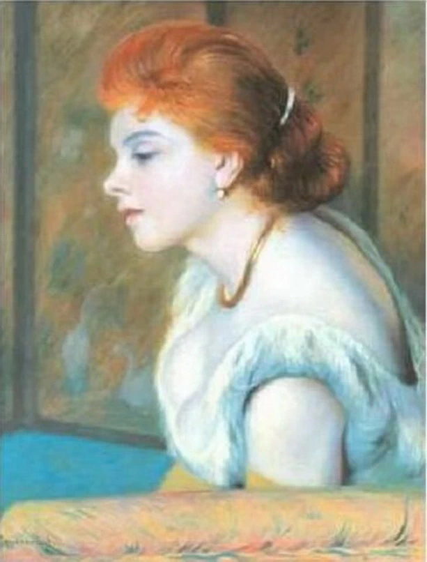 Busto di giovane donna